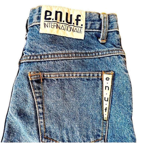 e.n.u.f. USA Internationale Vintage High Rise Jeans Size 13/14 - Picture 3 of 13